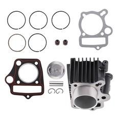 70cc Cylinder Piston Top End Kit for Honda C70 1980-1983 , 1971-1972