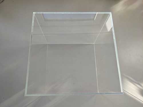 Acrylic clear display case box - acrylic,