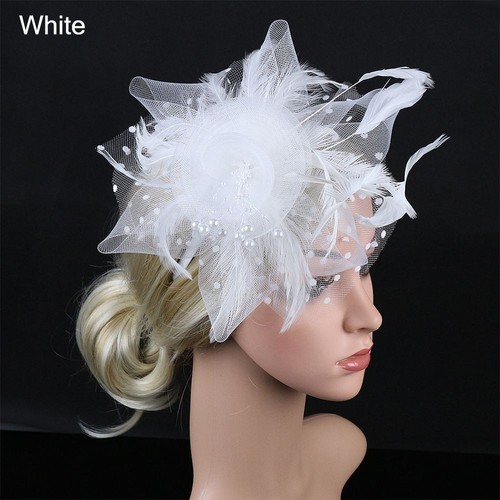 Large wedding fascinator - large,