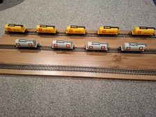 9 x Hornby SHELL Tank Wagons Joblot - OO Gauge 