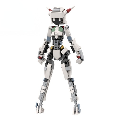 215pcs moc machine girl - machine,