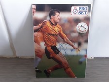WOLVES - STEVE BULL Signed 1990/91 ProSet Set 2 Football trading card * LAM 