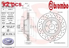 X2 PCS REAR BRAKE DISC SET