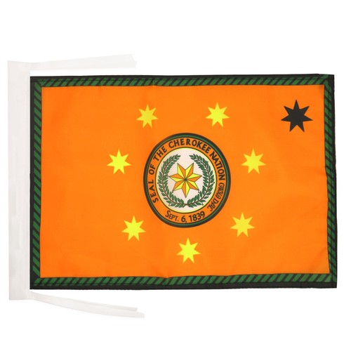 Flag cherokee indians - cherokee,