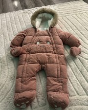 Baby Girls Snowsuit 6-9 Months