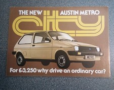 AUSTIN METRO CITY Car Sales