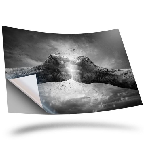Vinyl sticker bw - a2,