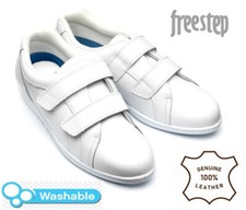 New Girls White Leather Junior