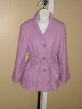 Ladies VTG 1980s Mauve Wool