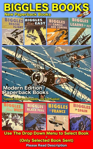 Biggles books captain e - biggles, w.