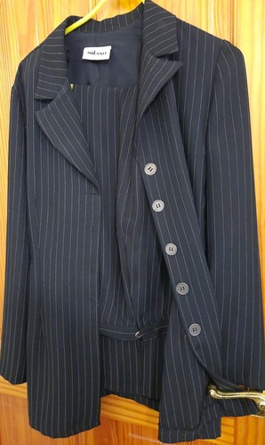 Milano pinstripe lady suit - milano,