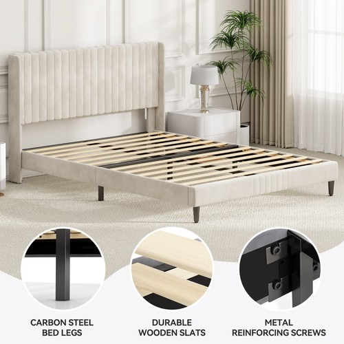 Charlie upholstered bed frame - upholstered,