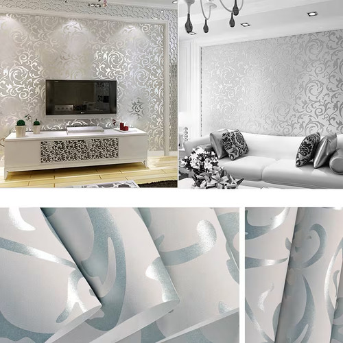 Silver grey effect - silver,