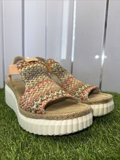 Ladies Rieker Wedge Sandals