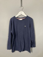 LACOSTE LONG SLEEVE T-Shirt - Age 14yrs - Navy - Great Condition - Boy’s
