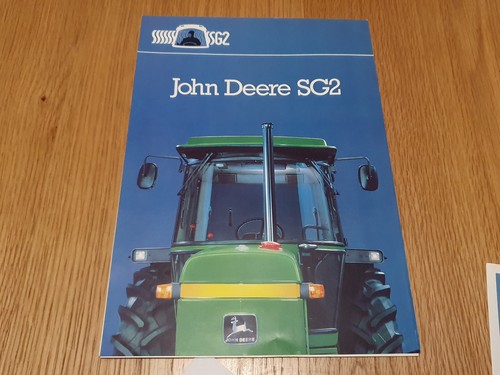 John deere sg2 tractor - deere,