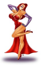 Jessica Rabbit Fridge Magnet