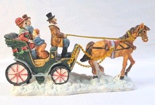 Village holiday carriage - village,