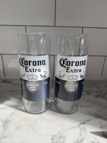 Corona extra pint glasses - corona,