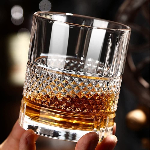Crystal whiskey glasses - set, of