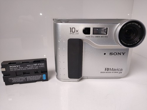 Sony mavica mvc fd75 4mp - sony, 0.4mp