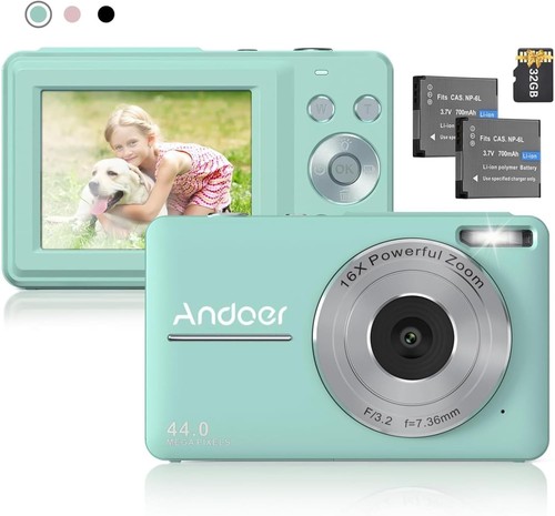 Andoer 44mp 1080p digital - |,