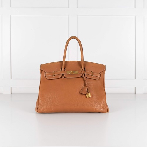 Hermes beige gold togo - togo, leather