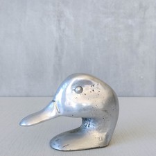Vintage 1990s cast aluminium