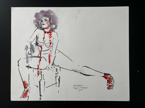 Burlesque artist phyllis - by,