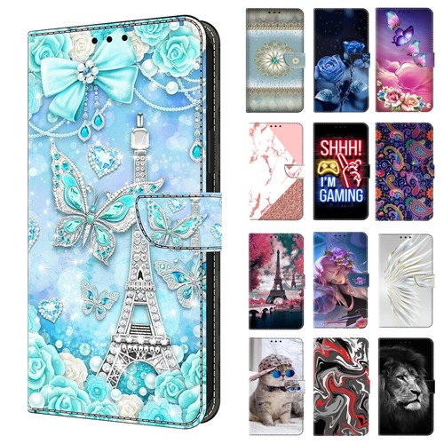 Magnetic flip wallet case - flip,