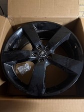 GENUINE OEM 22” LAND ROVER DEFENDER L663 5098 ALLOY WHEELS BLACK EXCELLENT COND