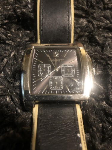 Hamnett quartz black watch - hamnett,