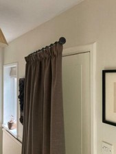 Wrought iron Hand Forged Portiere Curtain pole