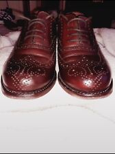 Skinhead,,Ska,Mod,Northern Soul Ladies loake shoes Oxblood size 4 {USED}