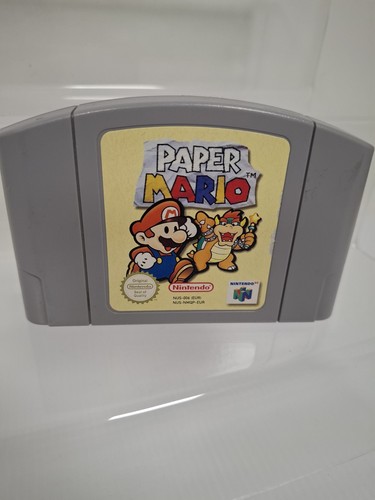 Paper mario nintendo game - paper,