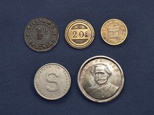 5 UNUSUAL TOKENS NEW ORLEANS /