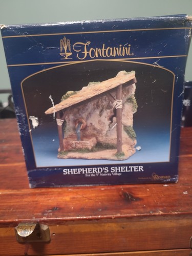 Fontanini sheep shelter for - fontanini,