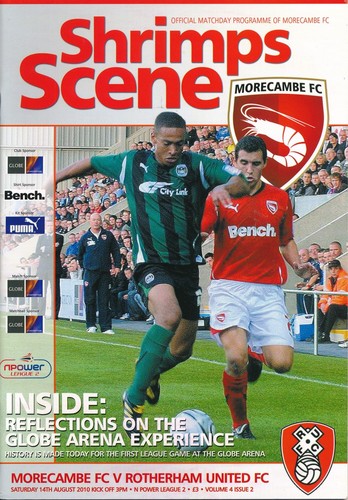 Morecambe rotherham united - morecambe,