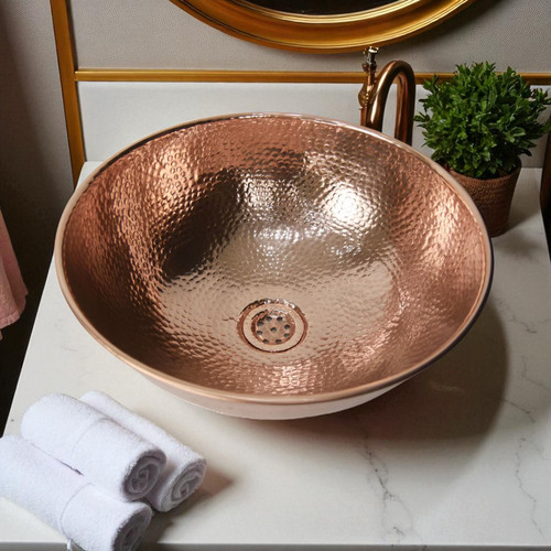 Oxidized copper vessel - oxidized,