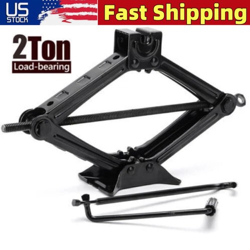 Ton scissor jack with crank - scissor,