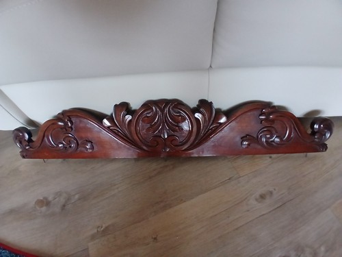 Antique mahogany carved - antique,