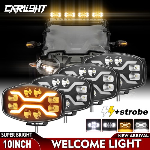 4pcs dual white - amber, drl