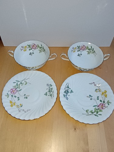Minton dainty soup coupe bowls