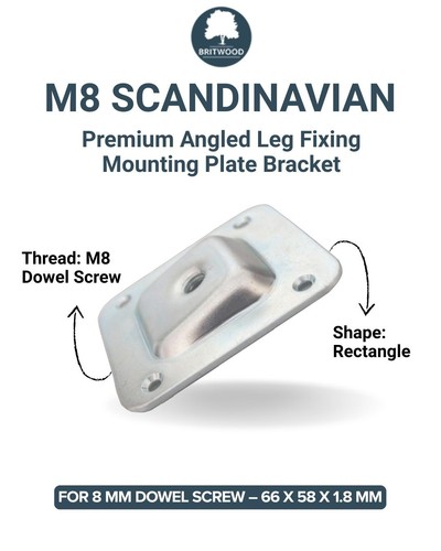 Set leg fixing mounting - 4,