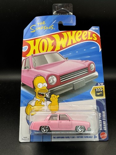 Hot wheels the simpsons family - hot,
