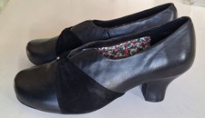 Pavers ladies black - black, leather