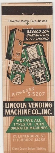 Lincoln vending machine - vending,