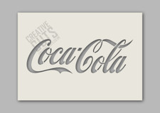 Coca Cola Stencil - Bar Art -