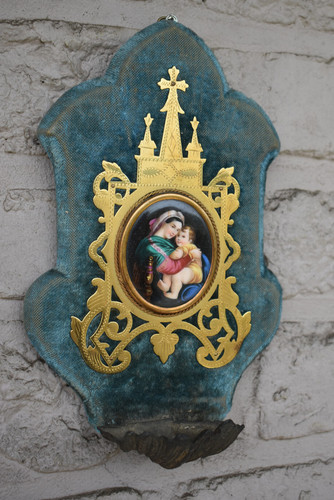 Antique french metal gold - , gilt