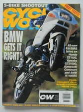CYCLE WORLD August 1993 BMW